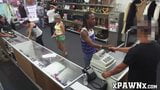 Pervert sells his girlfriend in the pawnshop for cash snapshot 1