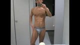 Asian muscle boy cums twice! snapshot 1