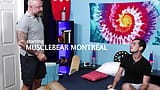 Oso musculoso de Montreal hace bareback para su hijastro peludo muy bien snapshot 2