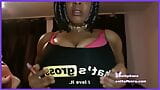 Smoking Fetish - EBONY GODDESS VAPING JOI AND CEI snapshot 2