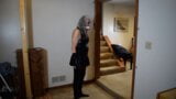 Ronni's Doorway Dilemma with Steph (rear view) June 2021 snapshot 1
