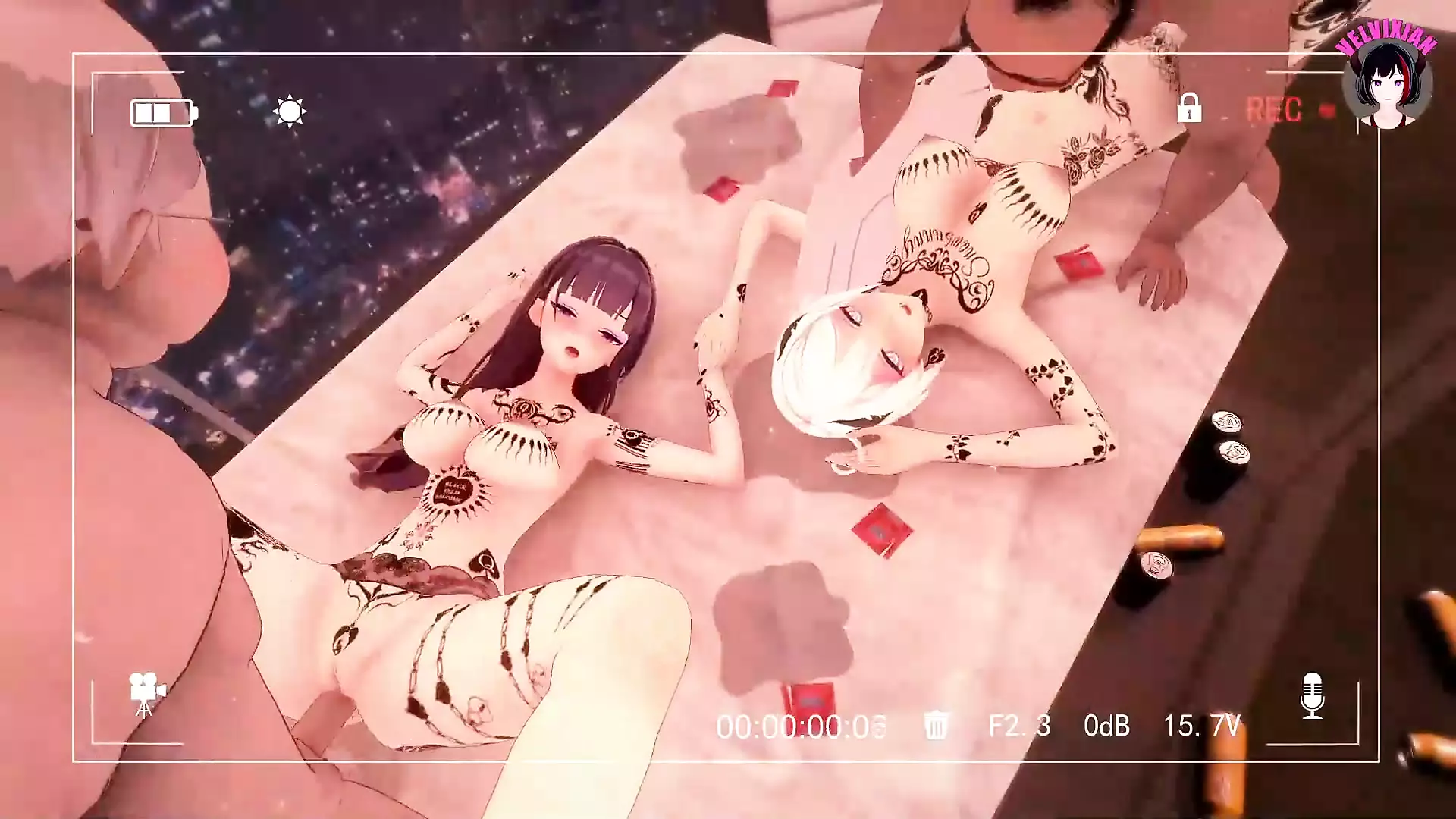 自愿成为黑肉棒肉厕所的姐妹Kiyana（3D成人动漫）