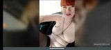 Redhead mature Nikki shows pussy and tits snapshot 1