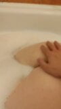 Fingering Sexy BigAss in the bath! snapshot 2