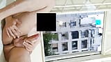 Risky masturbation flashing at open window front neighborhood 1 snapshot 9