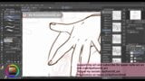 Kai Valentines livedrawing Timelapse (FTM DILF) snapshot 3