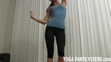 I know I look amazing in these tight yoga pants JOI snapshot 1