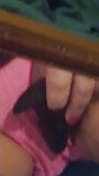 My First Video..playing close up with pink panties snapshot 2