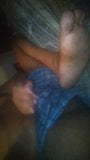 Handjob showing more soles arched snapshot 3