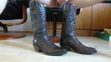 Cum in wifes cowboy boots snapshot 10