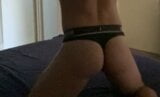 Just me in a thong. snapshot 1