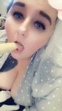 Sucking on my vibrator snapshot 1