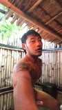 asian hot stud JO his big tool and cumming a lot (53'') snapshot 8