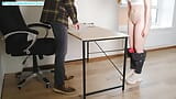 Hard caning in the school principal's office for cheating snapshot 19