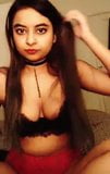 Gorgeous Canadian Indian HS friend masturbates for me snapshot 1