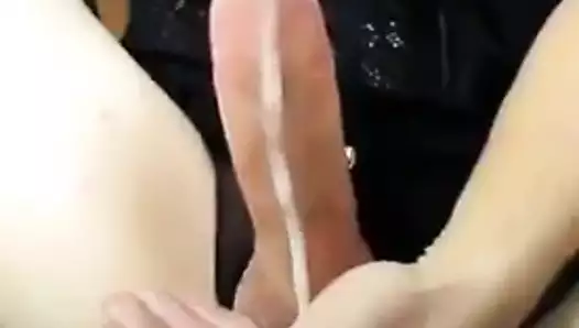 Tranny Dripping Cum