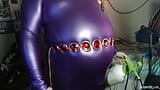 Raven Belted Purple Dress INflation snapshot 2