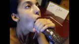 Latina amateur en video de follada casera. Cum la llena snapshot 15