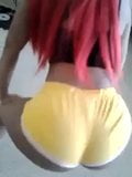 Lil Momma in Yellow Shorts snapshot 5