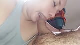 DEEP THROAT, HOT BLOWJOB AND FILLED WITH SALIVA snapshot 14