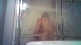 Woman having a shower on cam snapshot 8