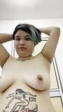 淋浴内容壮举胖乎乎的亚洲 snapshot 2