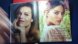 EVA HERZIGOVA, MARGOT ROBBIE DOUBLE CUMTRIBUTE OVER MAGAZINE snapshot 1