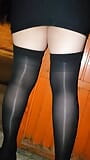 Exhibit in high heels and stockings snapshot 5