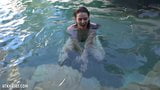 Emma Evins Is Outside Swimming And Ready To Masturbate snapshot 3