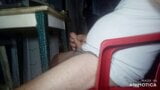 Sugar daddy masturbating on coffe table. snapshot 6