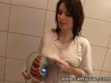 Pommeau de douche, masturbation sur webcam snapshot 1