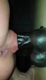 Playing with her favourite black plastic dick 4 snapshot 5