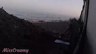 Flashing My Cock in Front of My Stepdaughter in a Public Beach and ...