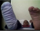 Chatroulette, pieds masculins snapshot 11