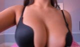 Asian Tits in Black Bra 1 snapshot 2