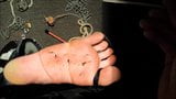 self foot torture session 03, falaka, bastinado snapshot 8