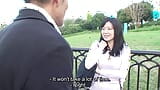 本物の青白くて不機嫌そうな日本の主婦はワイルドな午後の急ごしらえを持っています snapshot 1