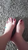 Hermosas piernas y dedos de los pies snapshot 3