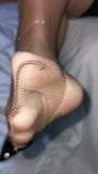 Pantyhose foot fetish snapshot 6