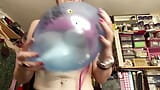 Looner lap dance!! Caressing my boobs, belly and booty with a balloon, before bursting it against me snapshot 9