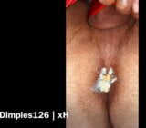 Dimples126 ebony bbw rimming interracial ass slickar älskare hål med ostkaka fetisch snapshot 2
