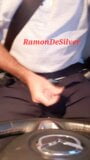 Master Ramon takes his divine cock for a walk in the car, hot snapshot 6