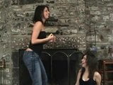 Two sisters farting in jeans snapshot 13