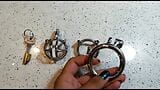 Permanent Chastity Steel Cage Device Explained PA Prince Albert Piercing Femdom Training Zero Mistress Male Slave BDSM snapshot 2