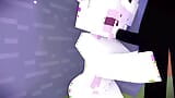 Une fille porno de Minecraft suce une bite - Enderman, Jenny Sex Mod snapshot 7