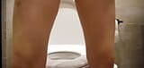 toilet watch my pussy and my pee before i finger myself snapshot 7