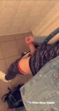 After school Teen boy jerk in public toilet and cum on the floor snapshot 8