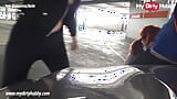 Mydirtyhobby - Iva-Sonnenschein Openbare parkeerplaats trio snapshot 3