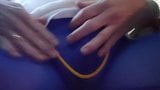 Blue nylon undies snapshot 3