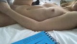 Girl with puffy nips, pussy grinds and fucks her pillow snapshot 15